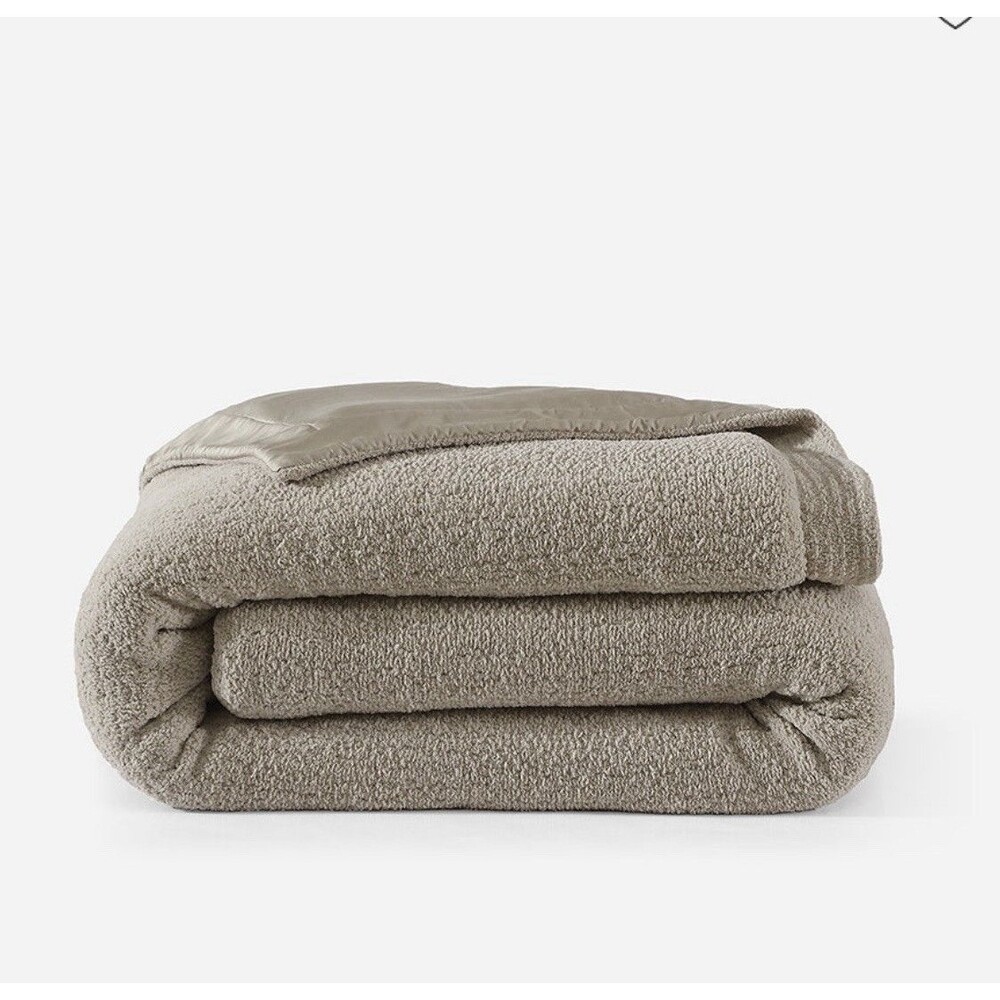 Sunday Citizen Snug Bamboo Duvet Cover In Color Taupe Size Cali King